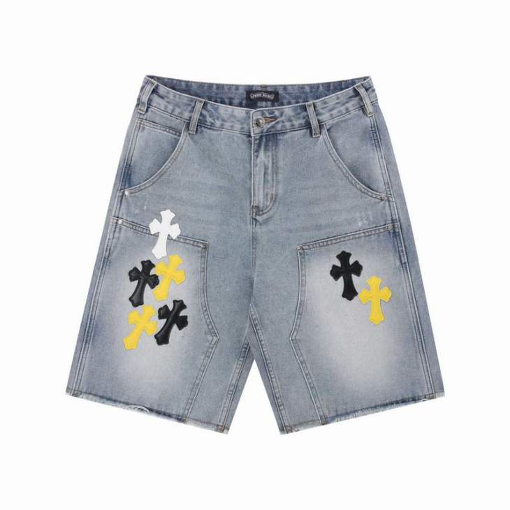 Picture of Chrome Hearts Jeans Short _SKUChromeHeartsM-2XLhgntx078796